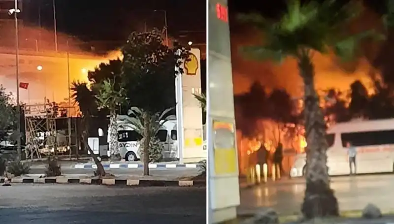 İzmir Otogarı'nda Yürekleri Ağızlara Getiren Yangın Olayı