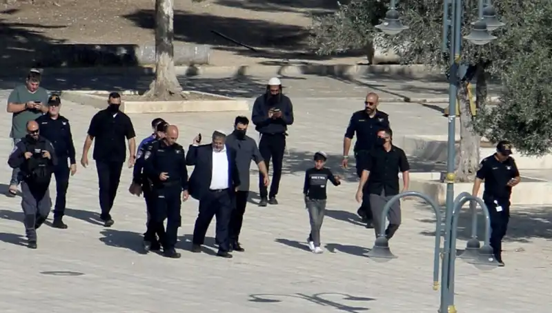 Mescid-i Aksa'ya Yapılan Yeni Baskın Hakkında İsrailli Bakan Açıklamalarda Bulundu