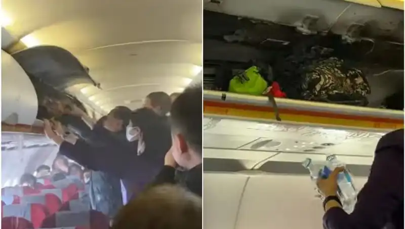 Uçakta Yangın Korkusu: 168 Yolcu Hayatını Kaybetmekten Son Anda Kurtuldu