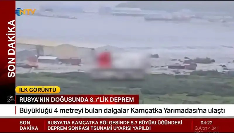 Kamçatka Kıyılarında İlk Tsunami Dalgalarının Etkileri: Ne Oluyor?