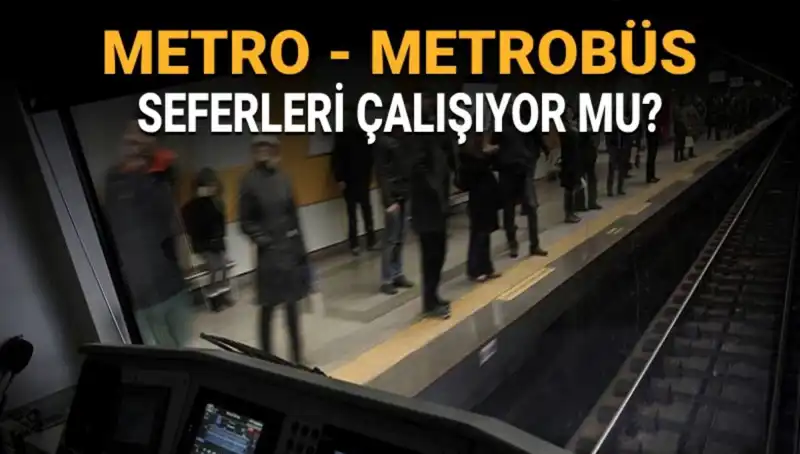 İstanbul Metrobüs ve Metro Seferleri Durduruldu mu? İşte Merak Edilenler!