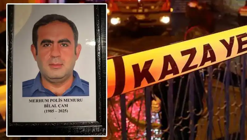 Trafik Kazasında Hayatını Kaybeden Polis Memuru Toprağa Verildi